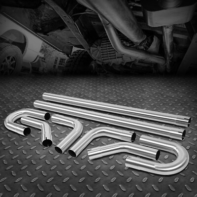 [8шт] 2OD Изгиб оправки из нержавеющей стали с прямым U-образным изгибом, изготовленный на заказ Комплект выхлопных труб