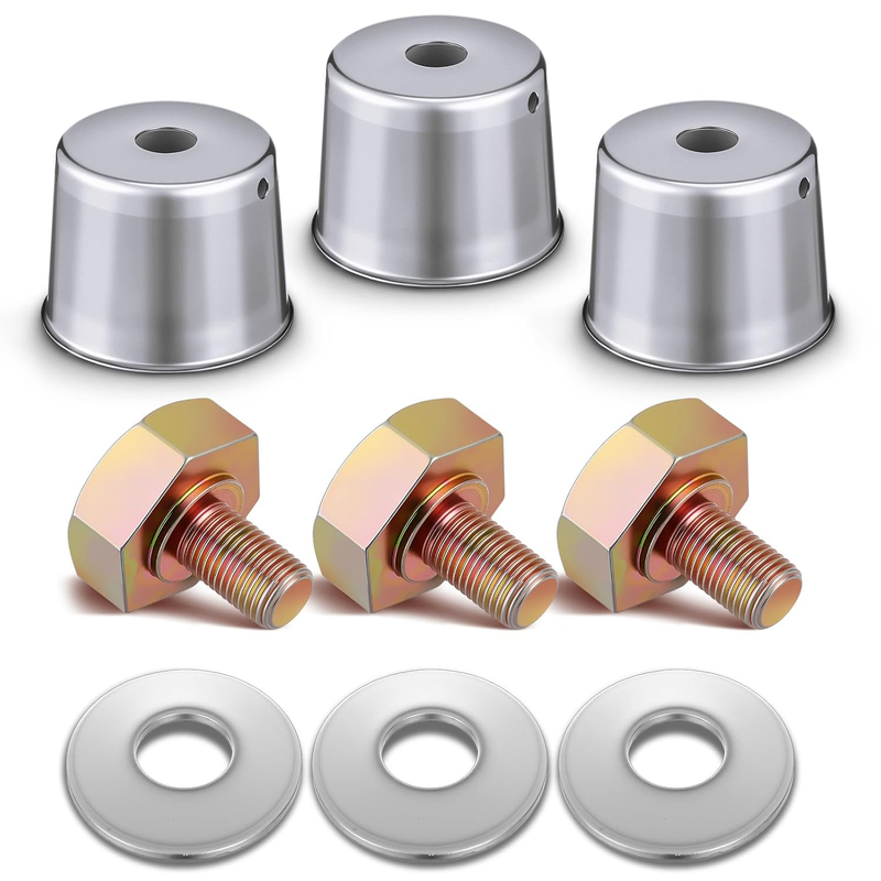 Mower Deck Blade Bolts Washers Dust Cover Set for Kubota ZD326 ZG222 ZG227 K5651
