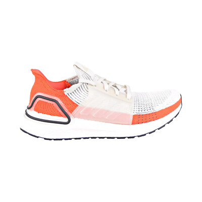 Adidas Ultraboost 19 Men's Shoes Raw White-Active Orange F35245