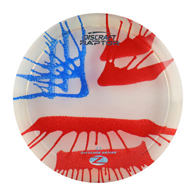 Discraft Disc Golf Z Line Fly Dye Raptor Distance Driver 9/4/0/3 - Choose Exact