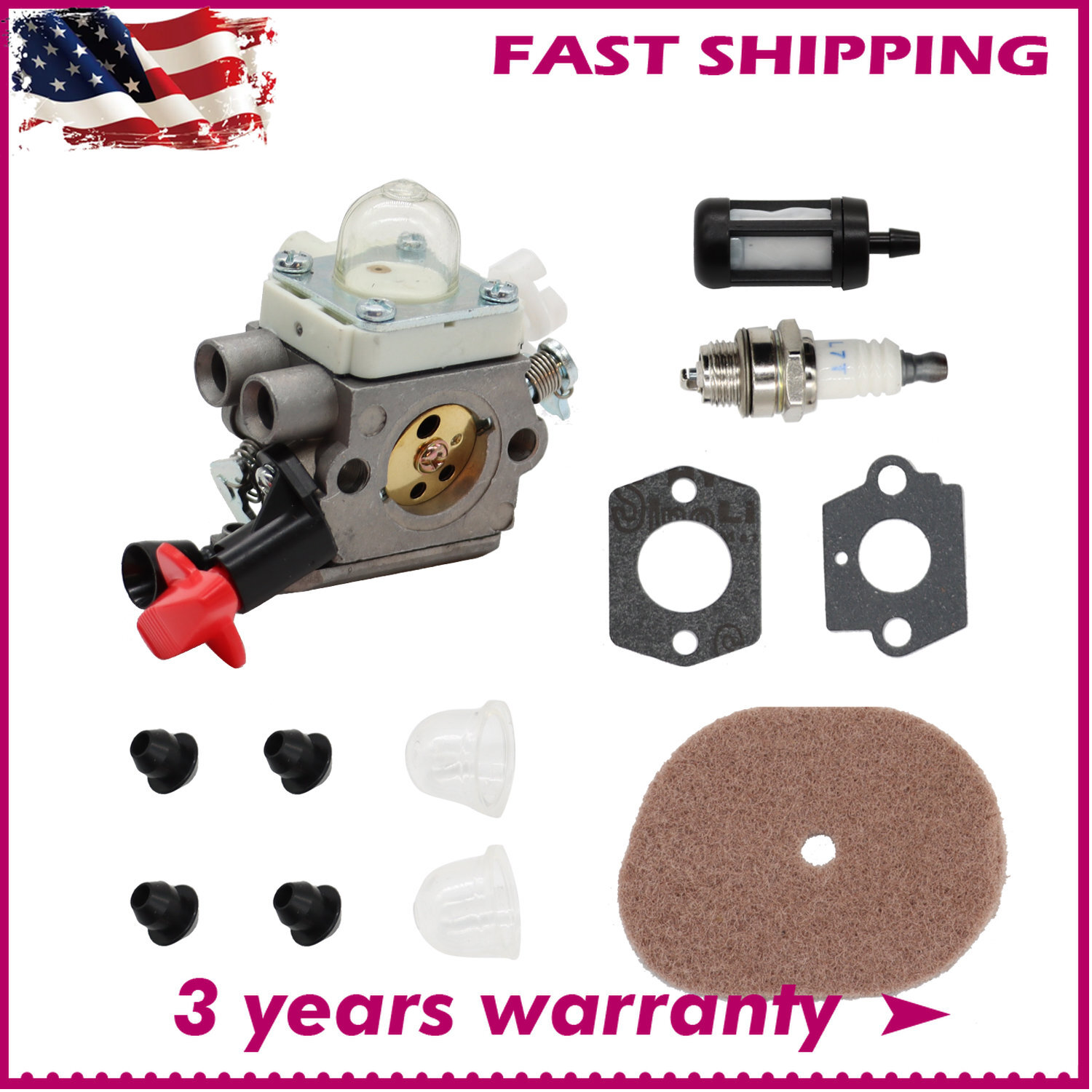 Carburetor For Stihl FS56RC FS70C FS70R FS70RC Replace 4144 120 0608 Trimmer