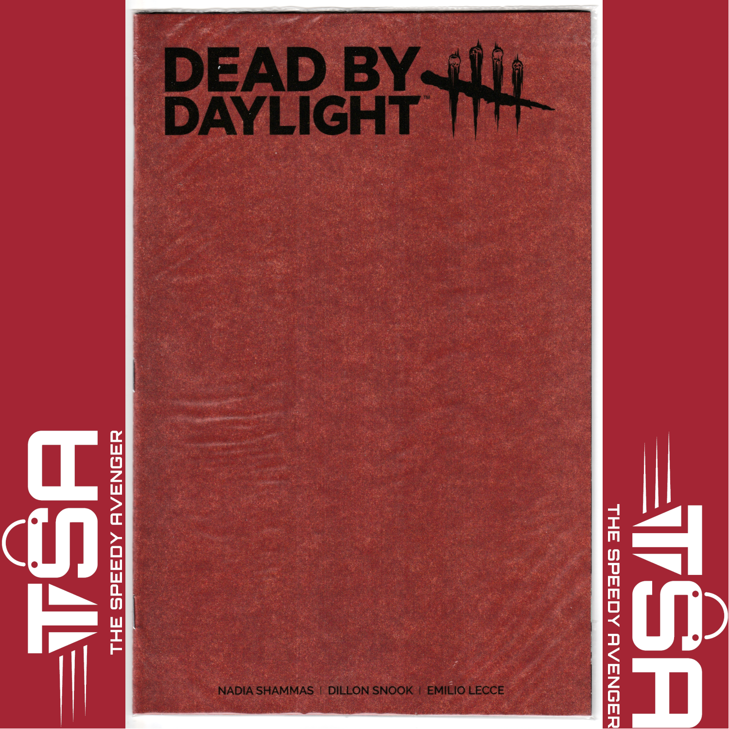 DEAD BY DAYLIGHT #1 Red Blank Sketch Variant Exclusive Game Code Unopened 2023