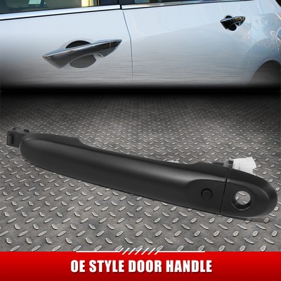 Для 09-20 Cube Juke March Versa Черная передняя левая наружная дверная ручка с функцией Smart Entry