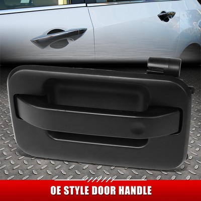 ДЛЯ 04-14 F150 LOBO MARK LT CREW CAB ЧЕРНАЯ ЗАГРУНТОВАННАЯ РУЧКА ТЯГИ ЗАДНЕЙ ЛЕВОЙ ДВЕРИ