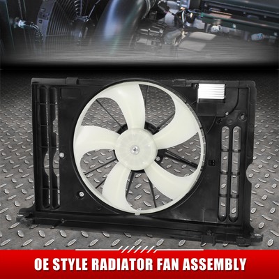 Для 09-14 Vibe Corolla Matrix с двигателем объемом 1,8 л Вентилятор охлаждения радиатора в сборе