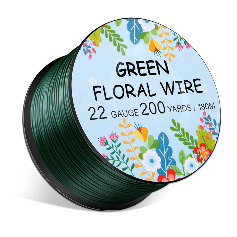Green Wire 18" x 22 Gauge - Potomac Floral Wholesale