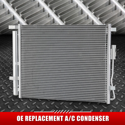 Замена алюминиевого переднего конденсатора кондиционера в заводском стиле для 14-18 Santa Fe Sport