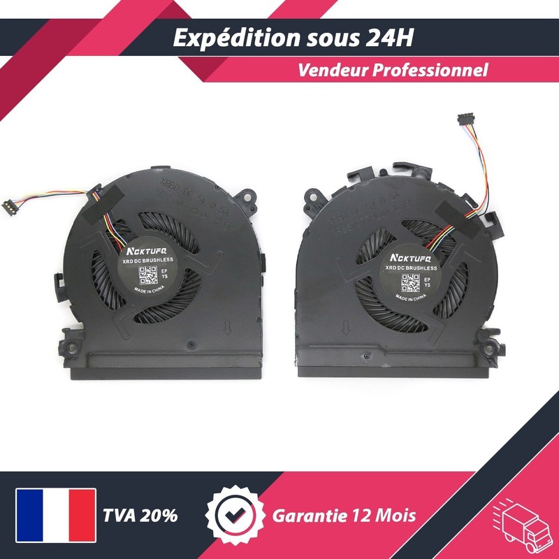 Ventilateurs Cpu & Gpu Fan Hp Spectre X360 15-Ch075nr / 15-Ch008ca / 15-Ch010ca