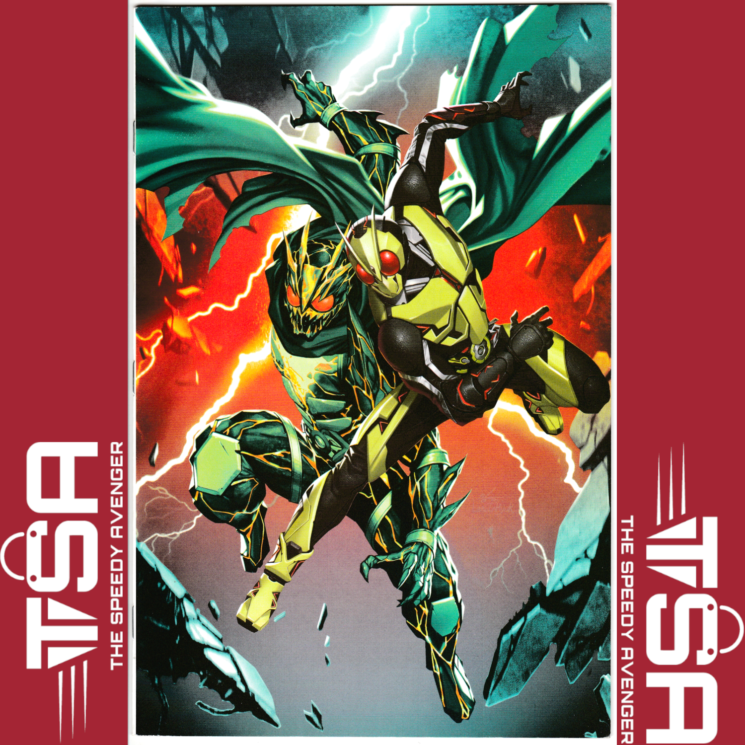 KAMEN RIDER ZERO ONE #1 Inhyuk Lee Copic Virgin Variant 2023 Titan Comics