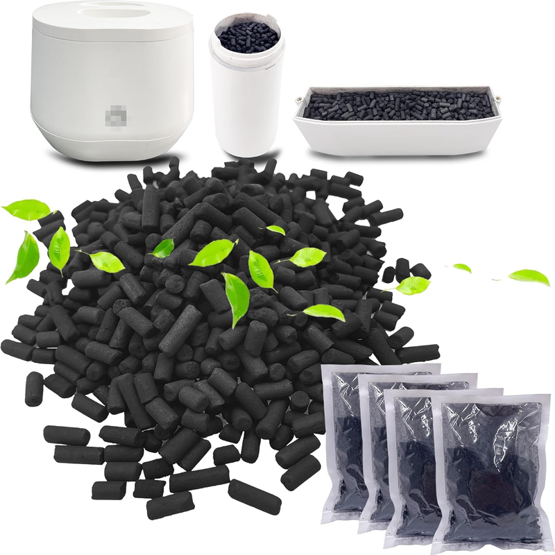 4 Pack Odor Absorbing Carbon Filter Refills for Lomi Smart Waste Composter