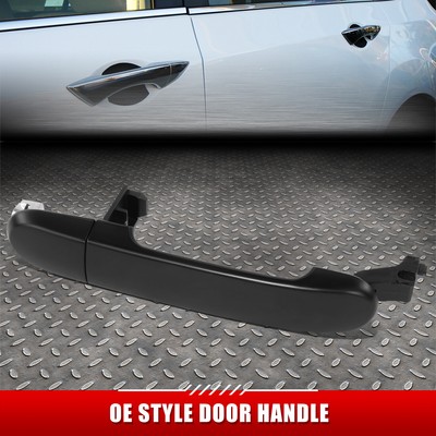 Для 07-12 Nissan Versa Наружная ручка передней правой пассажирской двери с черной грунтовкой