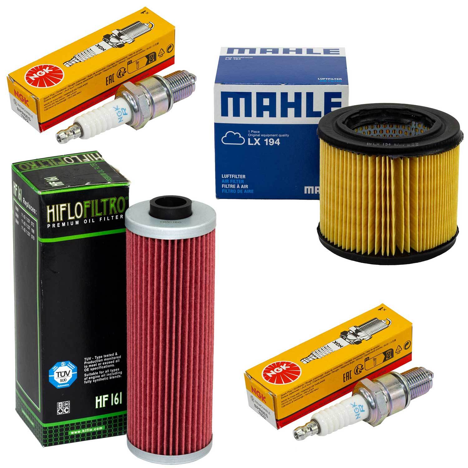 Régler la maintenance des bougies d'allumage du filtre à huile pour BMW R 100 247 RT R 90 S 1973-1984