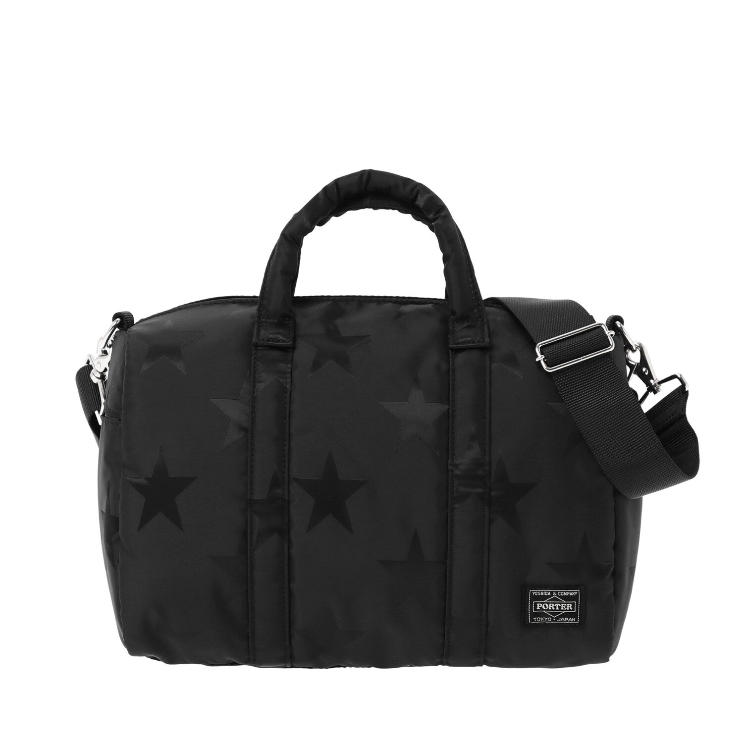 Yoshida Kaban PORTER FLAG 2WAY SHORT BOSTON BAG Black 867