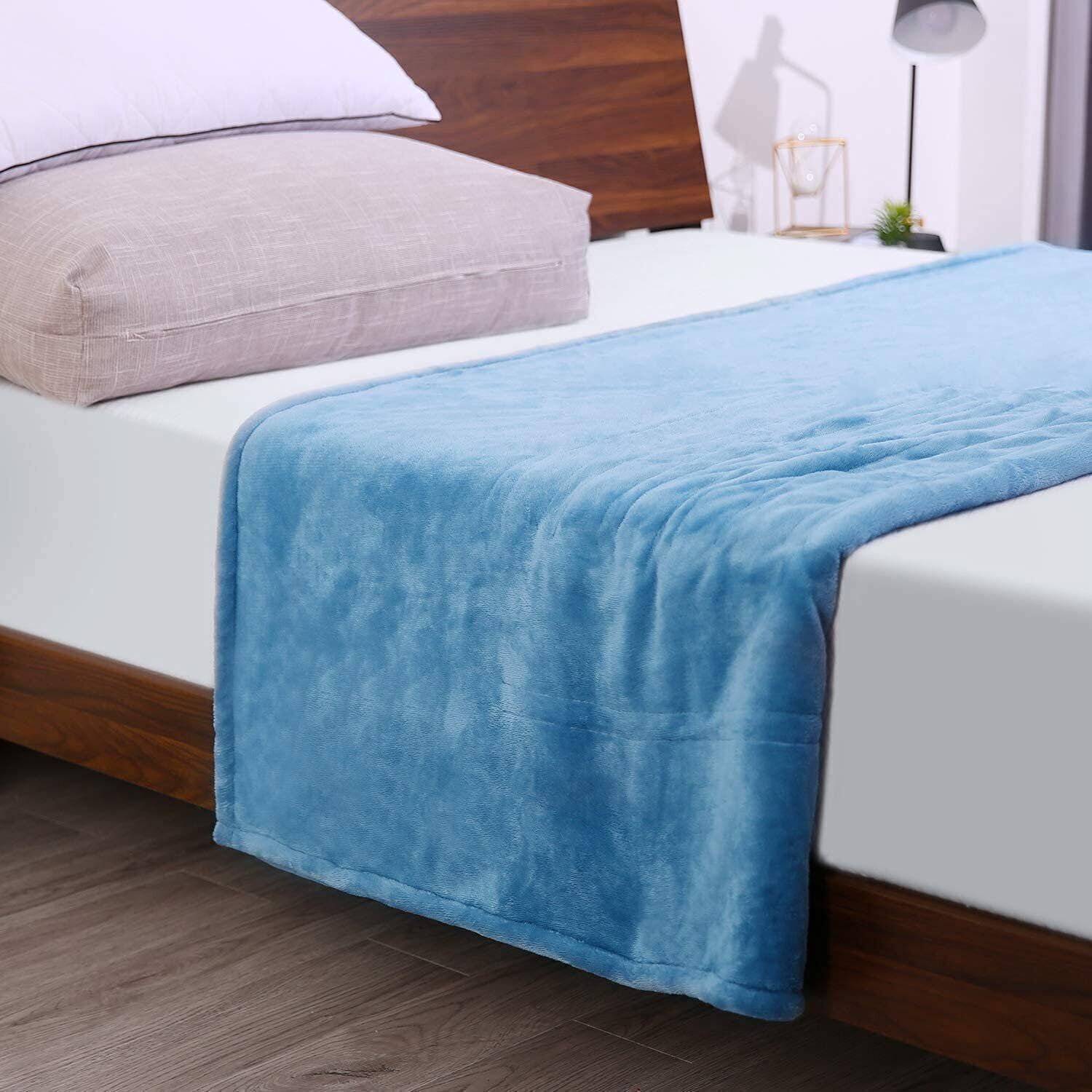 Electric Heated Blanket Twin 62"x84" Warm Throw Flannel Digital Soft Comfortable