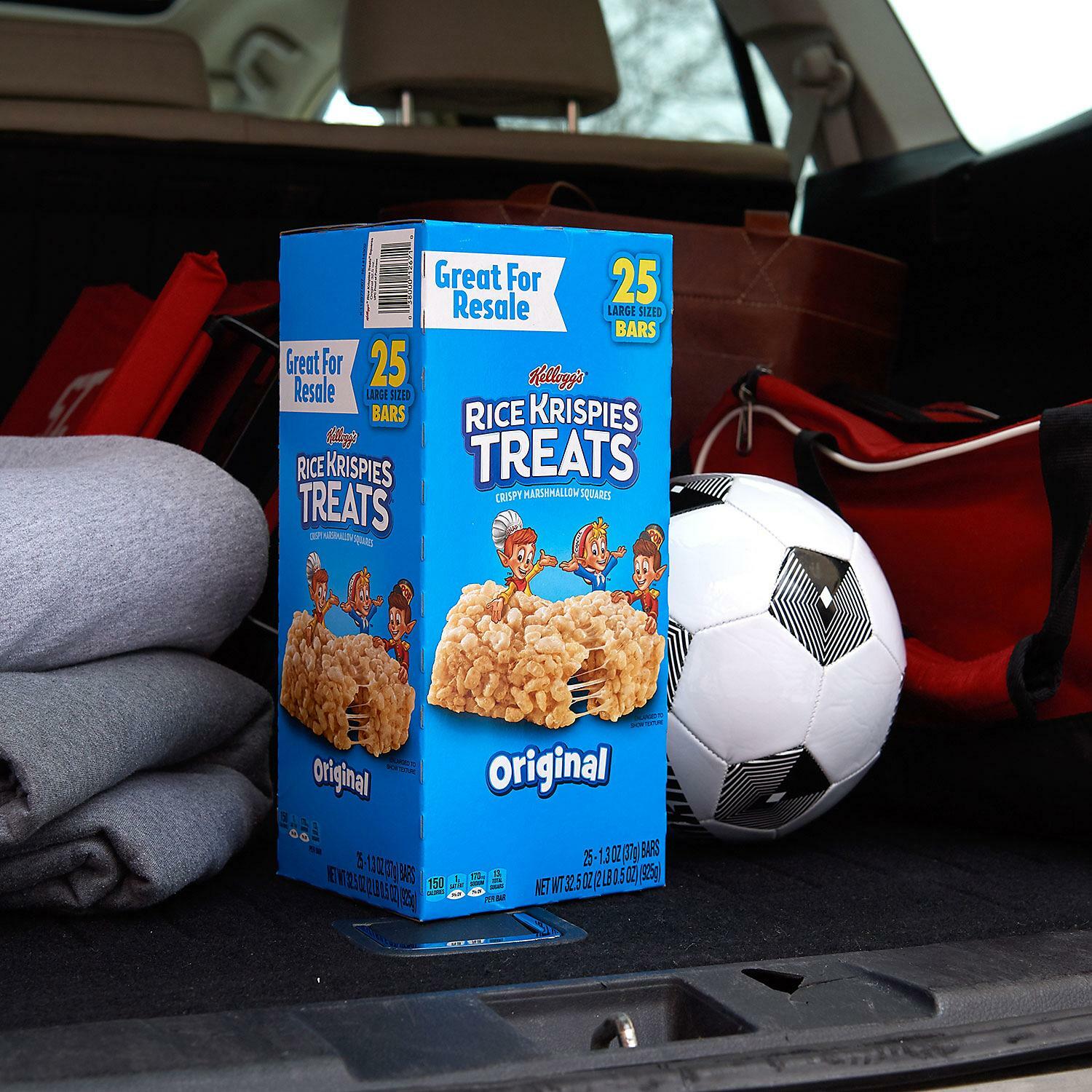 Kellogg's Rice Krispies Treats, 1.3 oz., (25 ct.)$8 | eBay