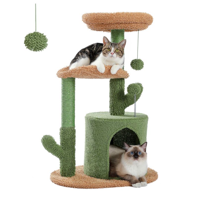 PAWZ Road Cat Tree Scratching Post Scratcher Tower Condo House Bed Furniture Bed