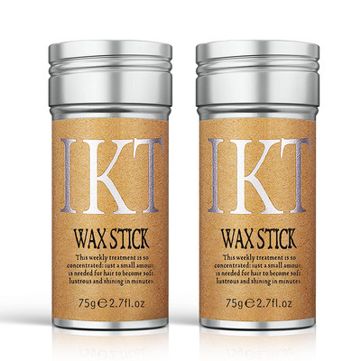 Hair Wax Stick, 2 Pack Wax Stick for Hair, Slick Stick for Hair Non-Greasy Styli