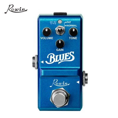 Rowin LN-321 Blues Pedal Blues Style Overdrive Effect Pedal 2 Working Modes J9J0