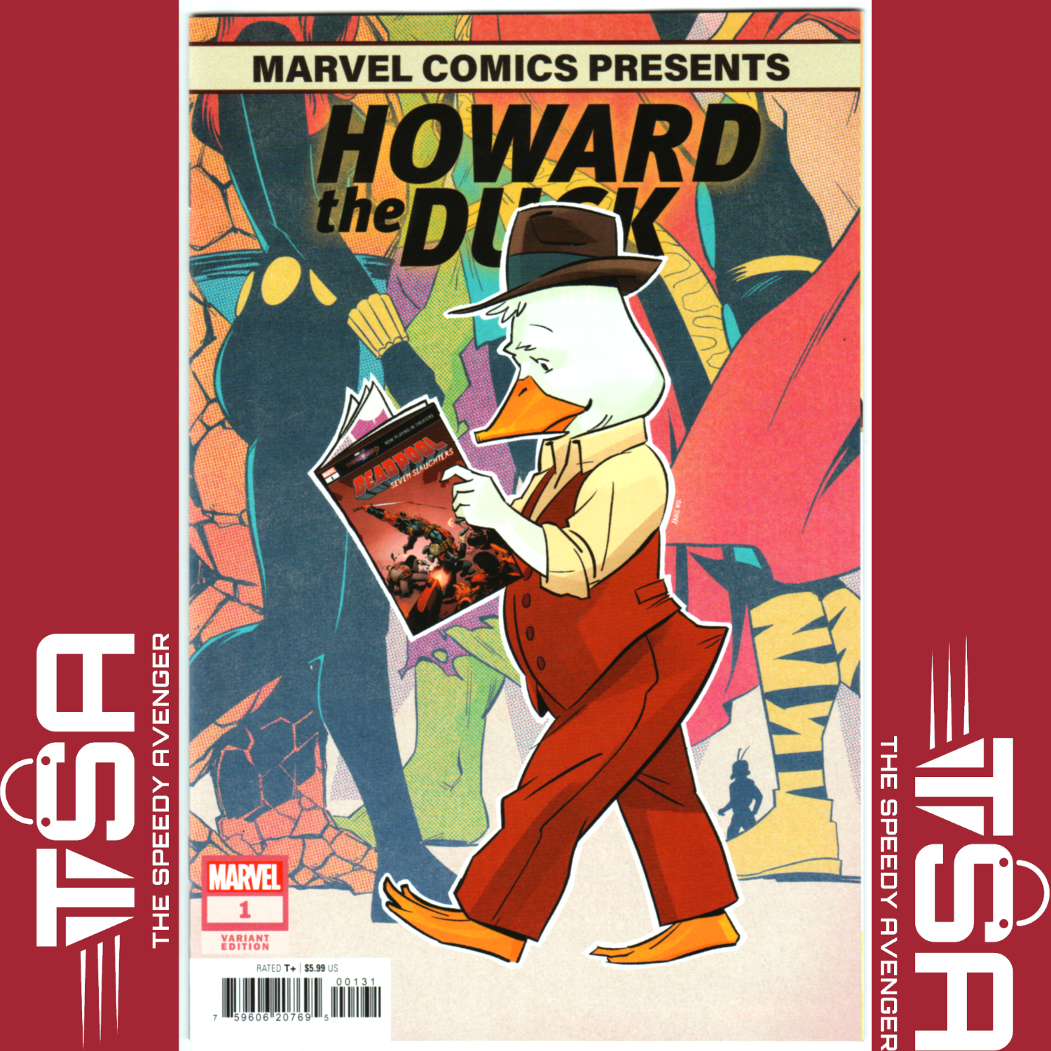 HOWARD THE DUCK #1 (Vol 6) Annie Wu Deadpool Seven Slaughters Variant 2023
