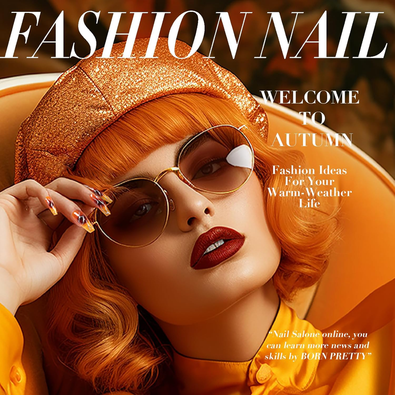 Jelly Gel Nail Polish Set - 6 Colors, Fall Winter