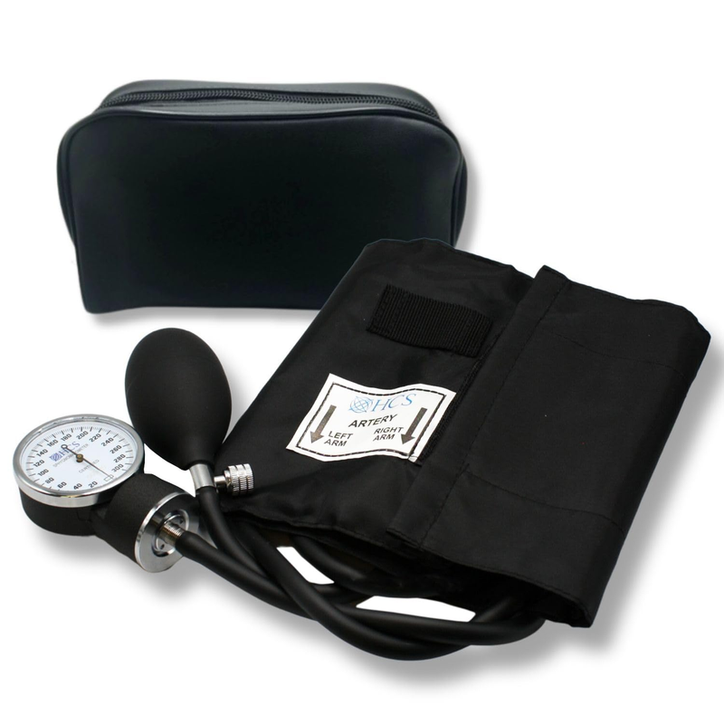 HCS Extra Large Blood Pressure Cuff, Manual - Adult BP Cuffs - XL Manual Blood P