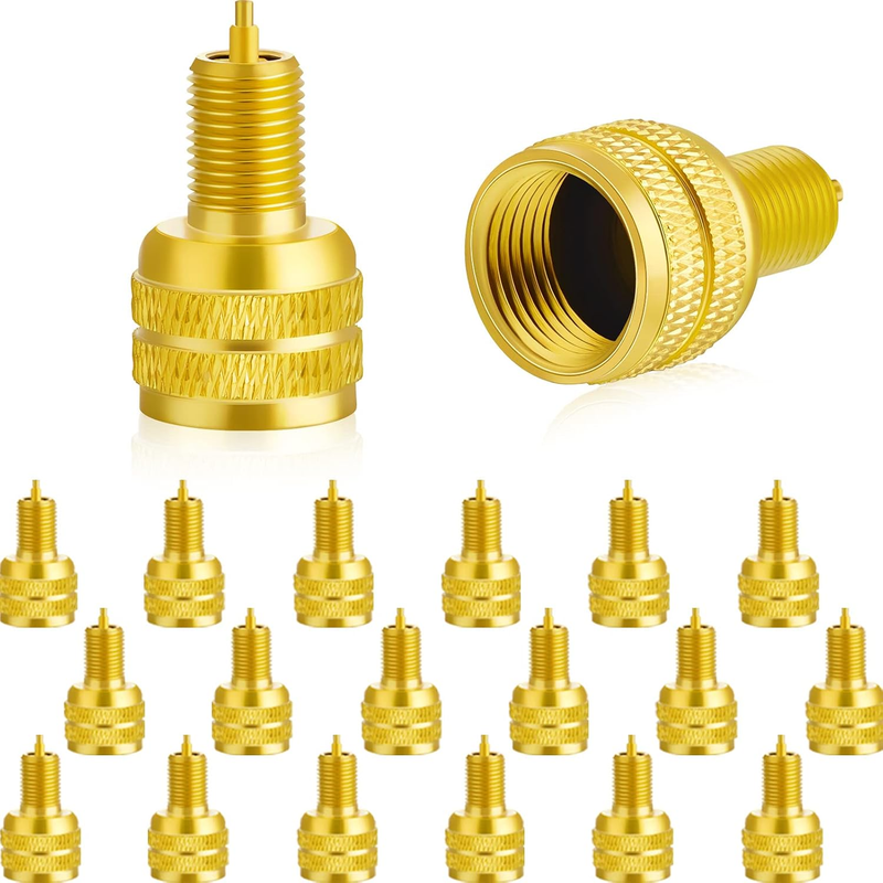 Fabbay 20 Pcs Tire Valve Stem Adapter Bore External Reducer Connector 22 Mm