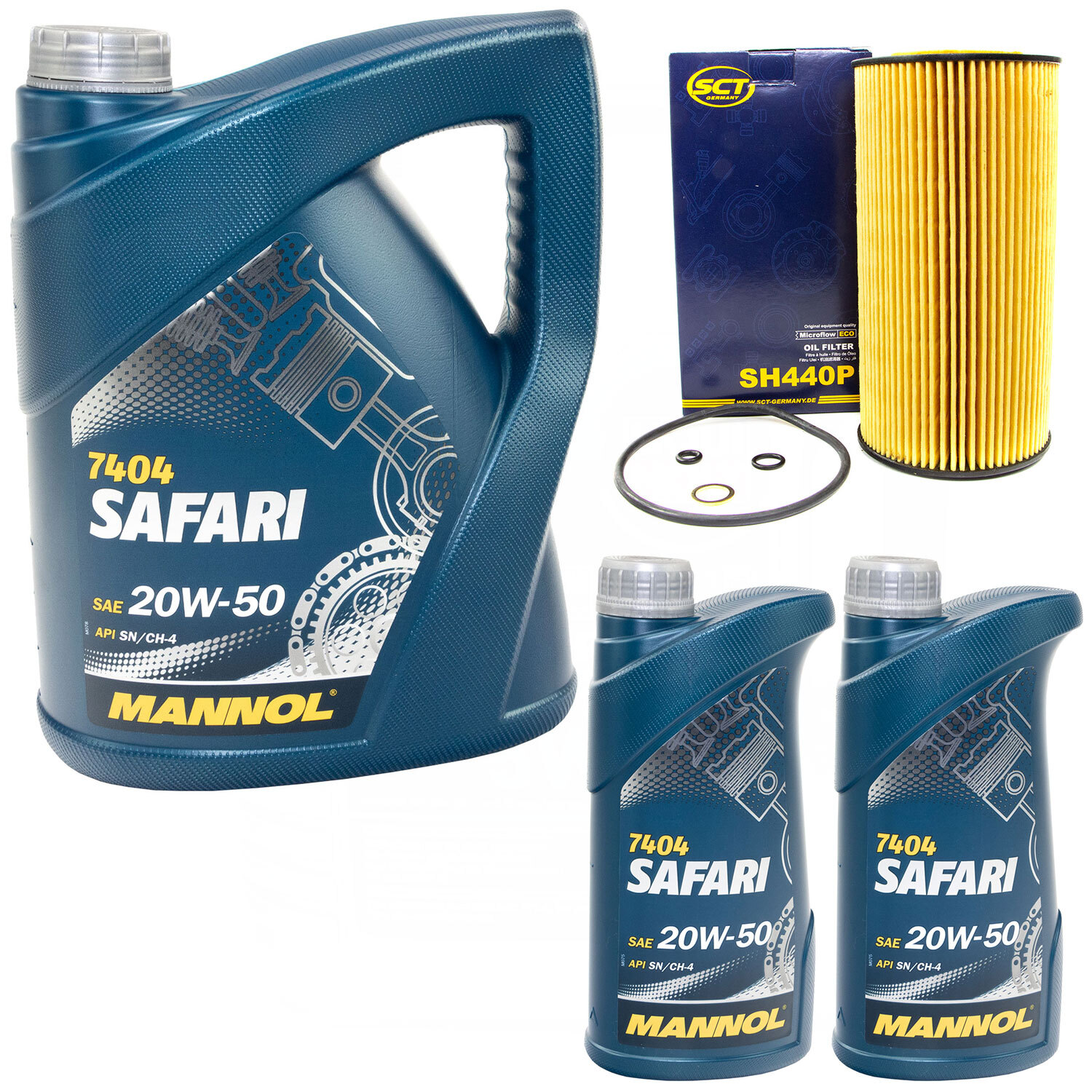 Motoröl Motor Öl MANNOL 20W-50 Safari API SN/CH-4 2 X 10 Liter