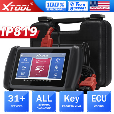 XTOOL IP819 Auto Diagnostic Bidirectional Scanner Full Systems K!ey Programmer