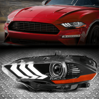 [HID] Для проектора Ford Mustang 18-22 LED DRL Лампа фары с левой стороны водителя