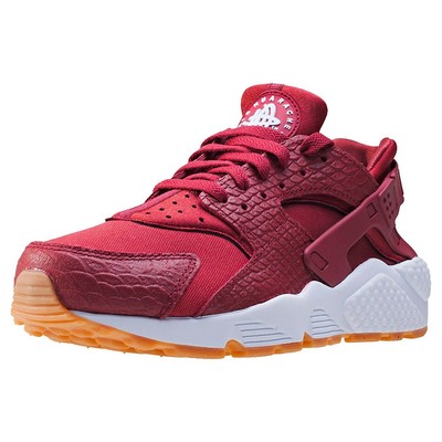 Женские кроссовки Nike Air Huarache Run SE Cedar/Cedar-Gum Yellow-White (859429 600) -