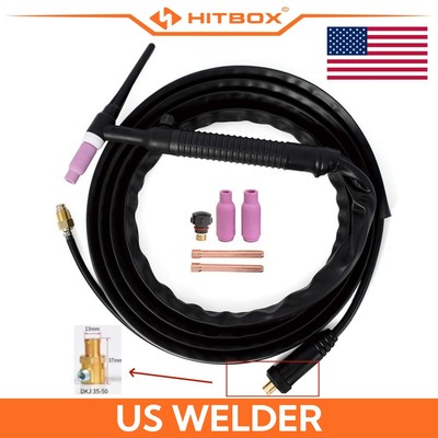 4M WP-26V TIG Torch 200Amp Air-Cooled TIG Welding Torch For MIG Welding Machine