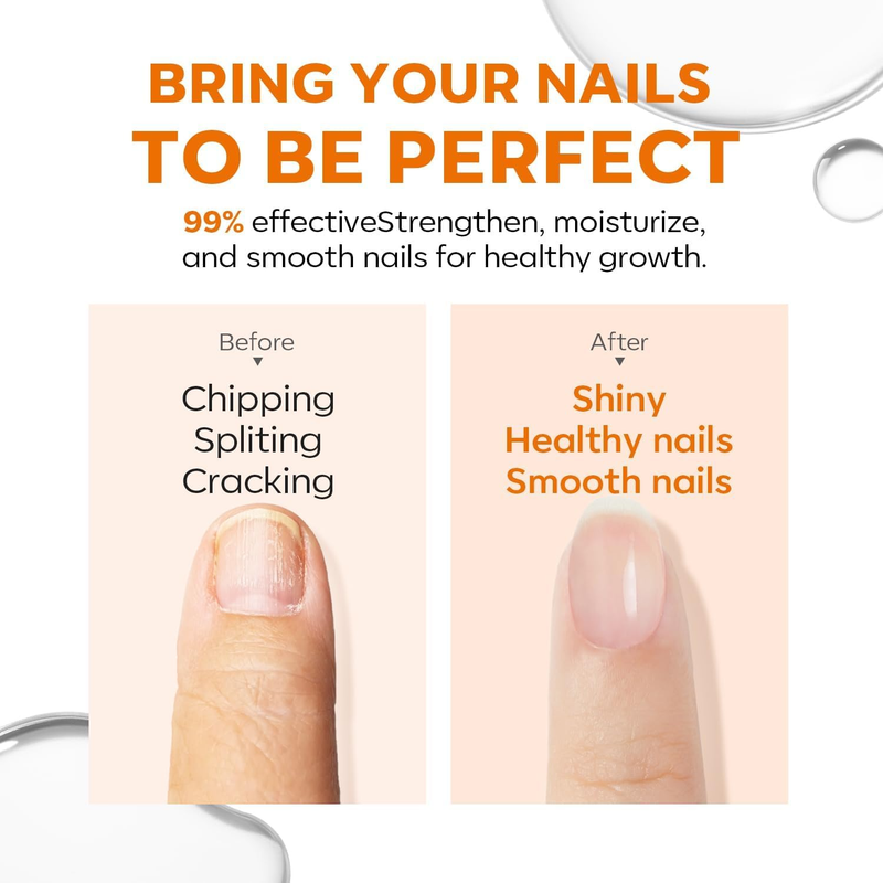 15ml 8-in-1 Nail Strengthener & Ridge Filling Nail Repair Kit Nail Growth Treatm