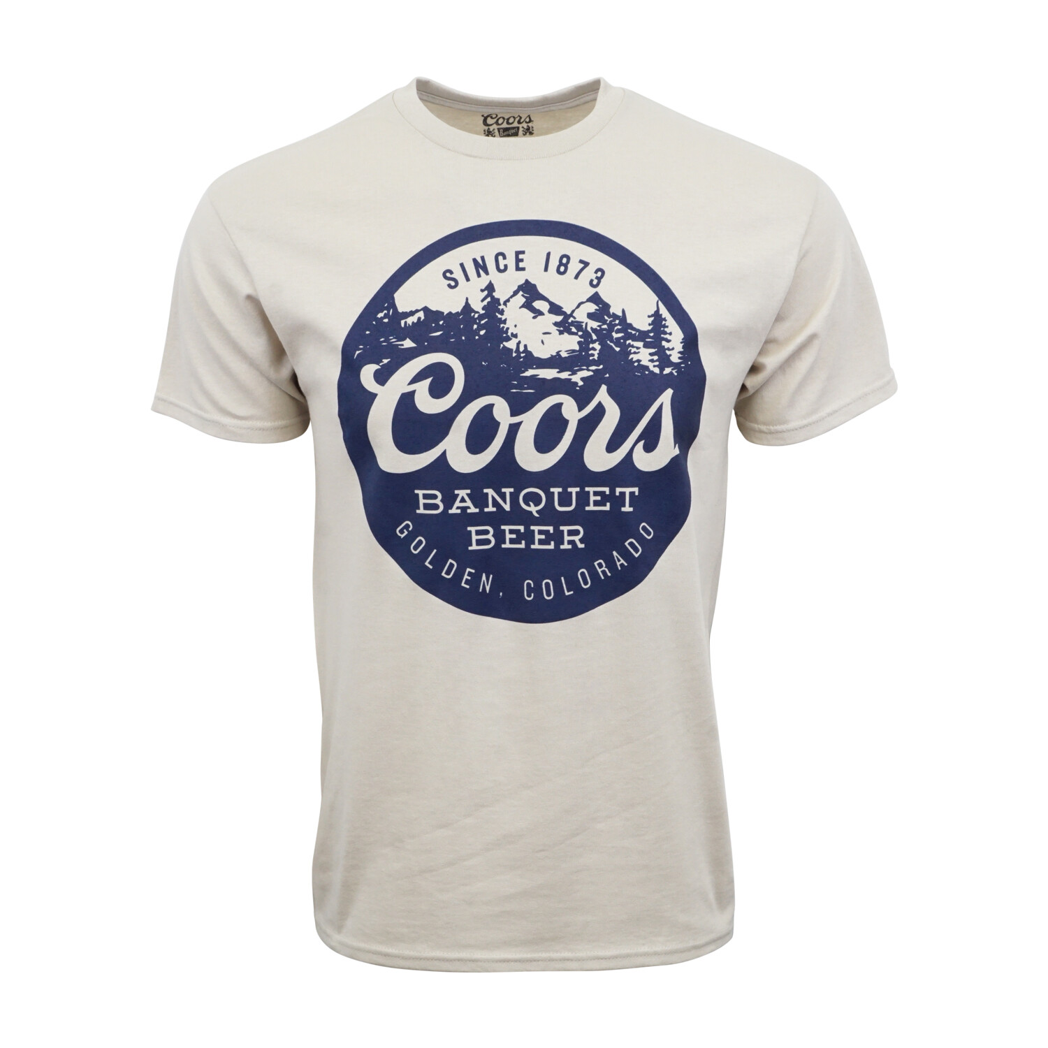 

ФУТБОЛКА COORS GOLDEN COLORADO BEER С ОФИЦИАЛЬНОЙ ЛИЦЕНЗИЕЙ ФУТБОЛКА, Sand