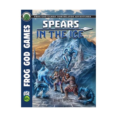 Frog God RPG Spears in the Ice (Old School Essentials) New