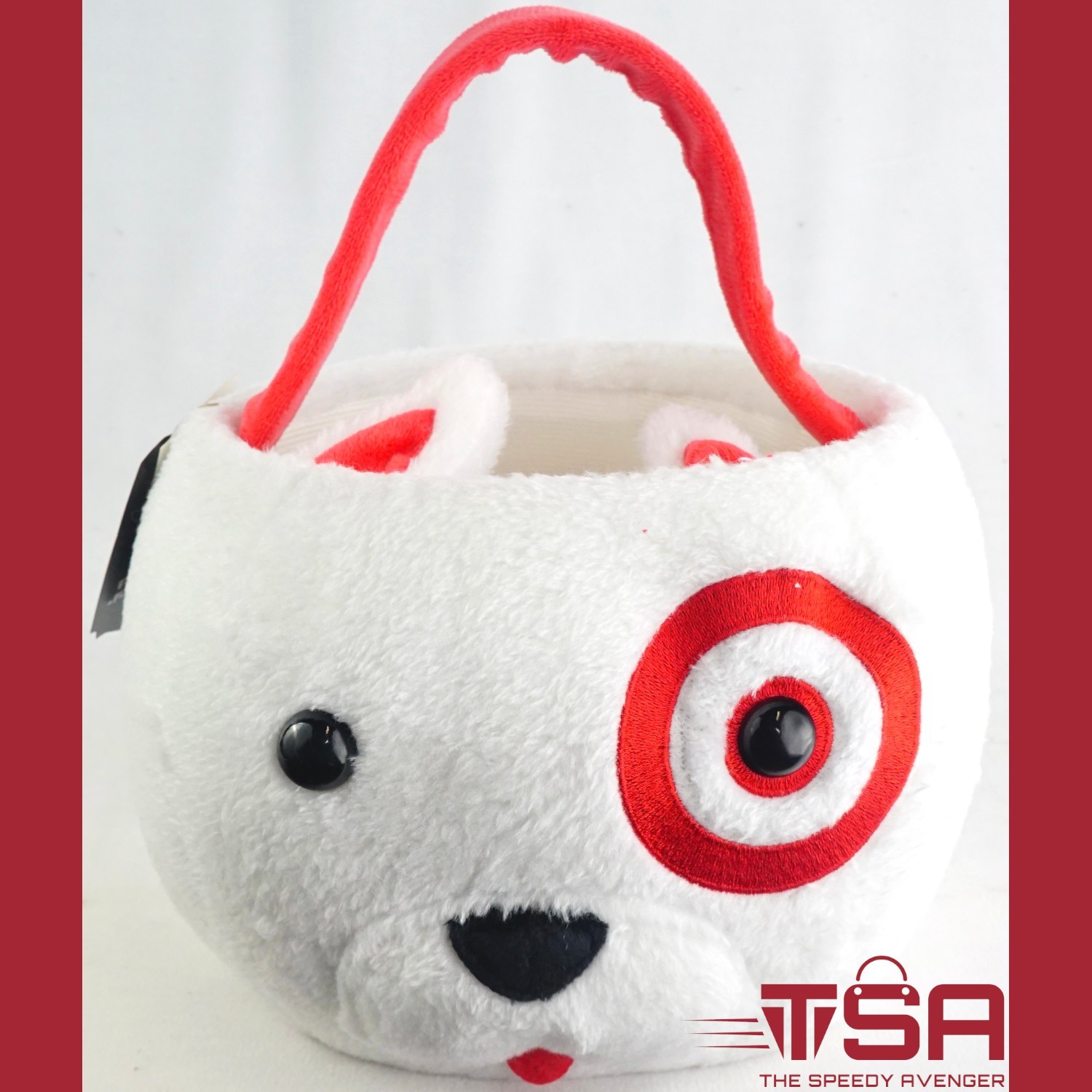 12in Bullseye Dog Target Halloween Trick Or Treet Basket Hyde and EEK! Boutique