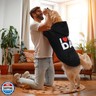 Dog Sweaters Hoodies for Large Dogs Security Ultra-Soft Fleece Dog Sweatshirt Cold Weather Pet Winter Clothes with Pocket for Small Medium Large Dogs