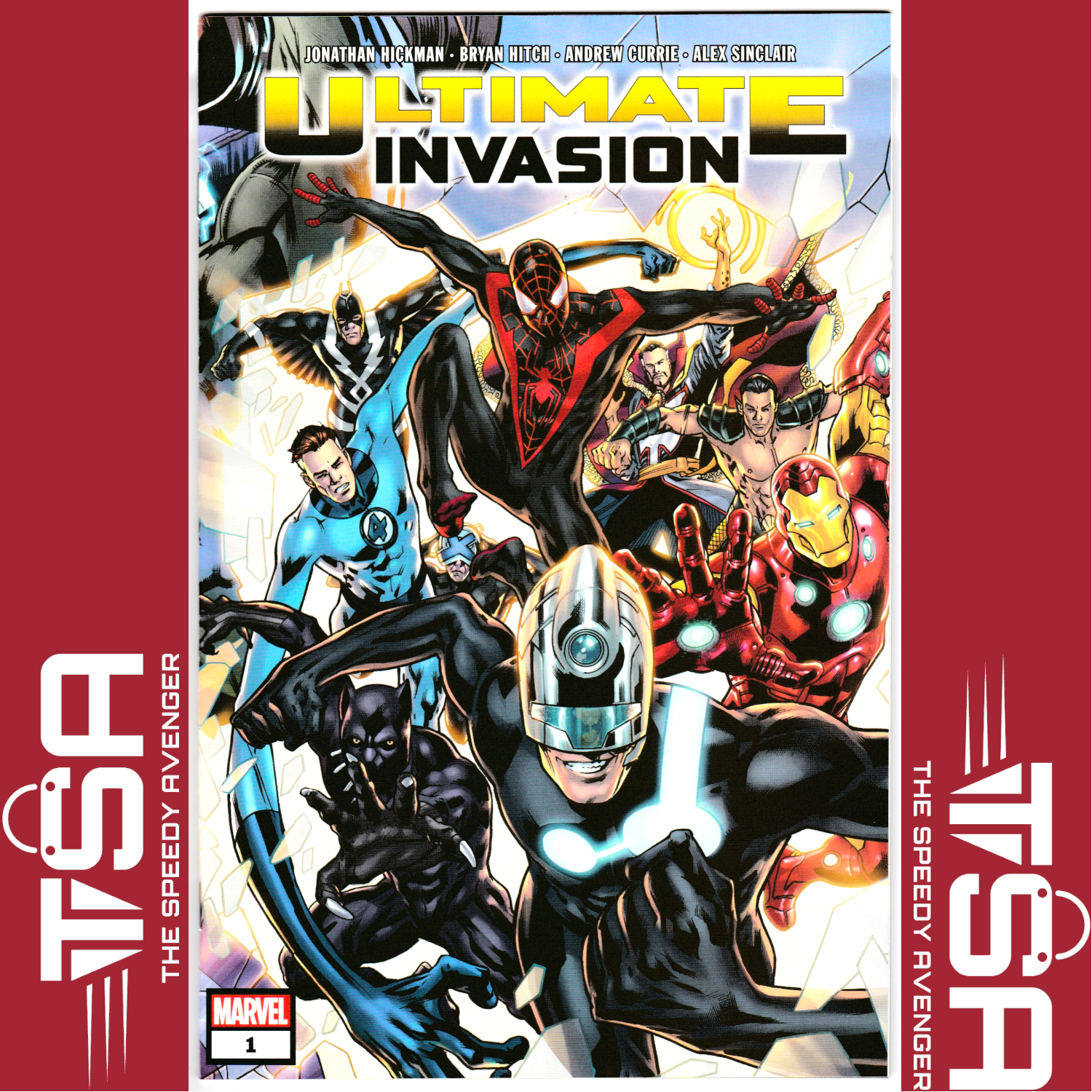 ULTIMATE INVASION #1 Bryan Hitch Regular Cover 2023 KEY ISSUE! Marvel Comics
