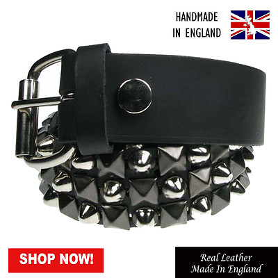 小物 used studs design real leather belt $_1.JPG?set_id=880000500F