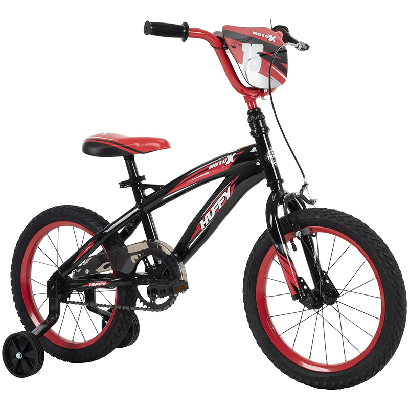 Moto X 16 Inch Kid&rsquo;S Bike with Training Wheels, Quick Conn