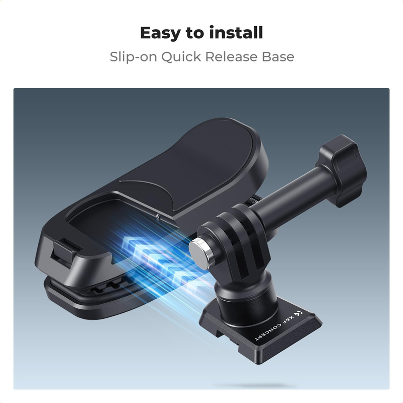 Magnetic Backpack Clip Mount for DJI Osmo Action 5 Pro, DJI Osmo 360, 180° Swive