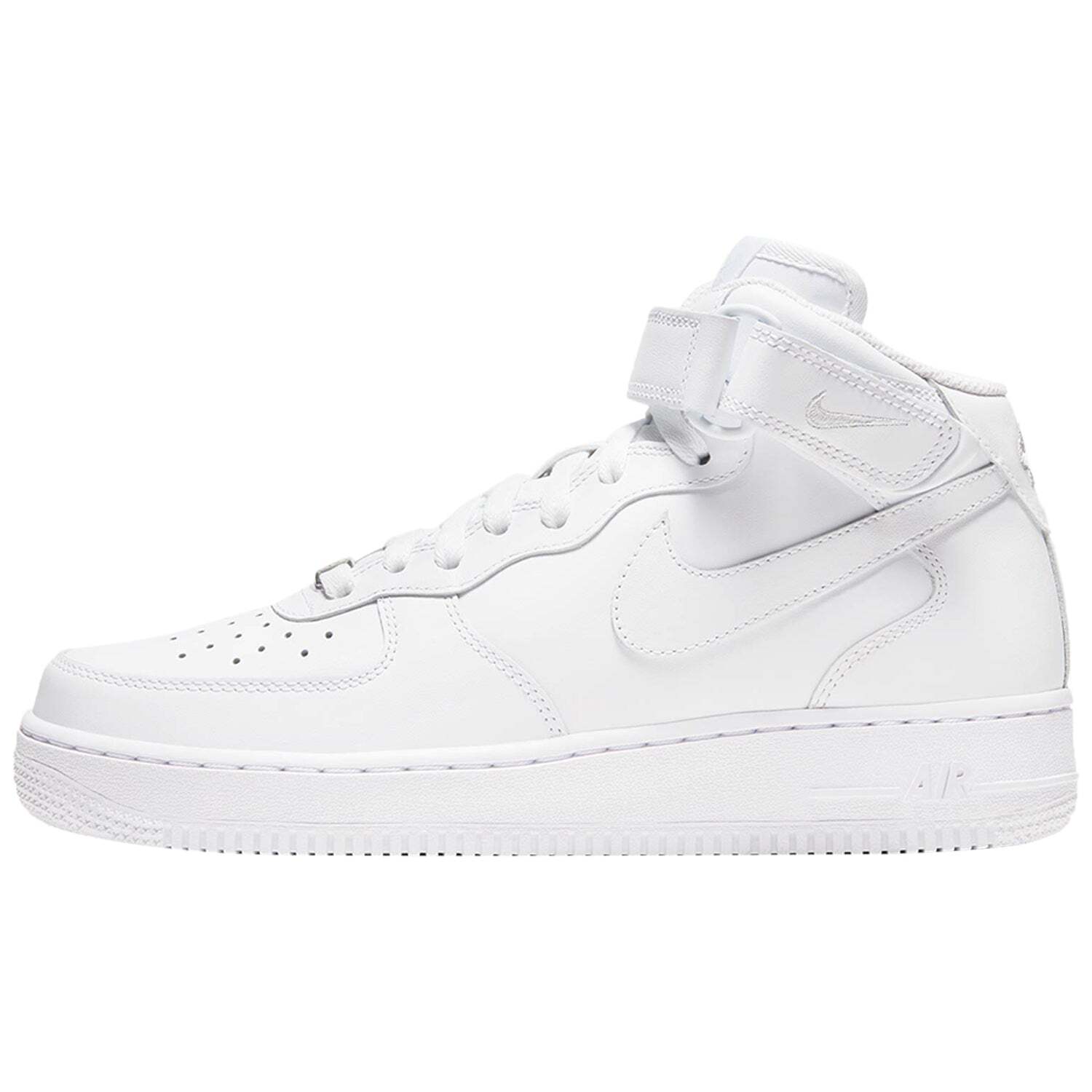 Женские кроссовки Nike Air Force 1 07 Mid Triple White DD9625-100 размер 5