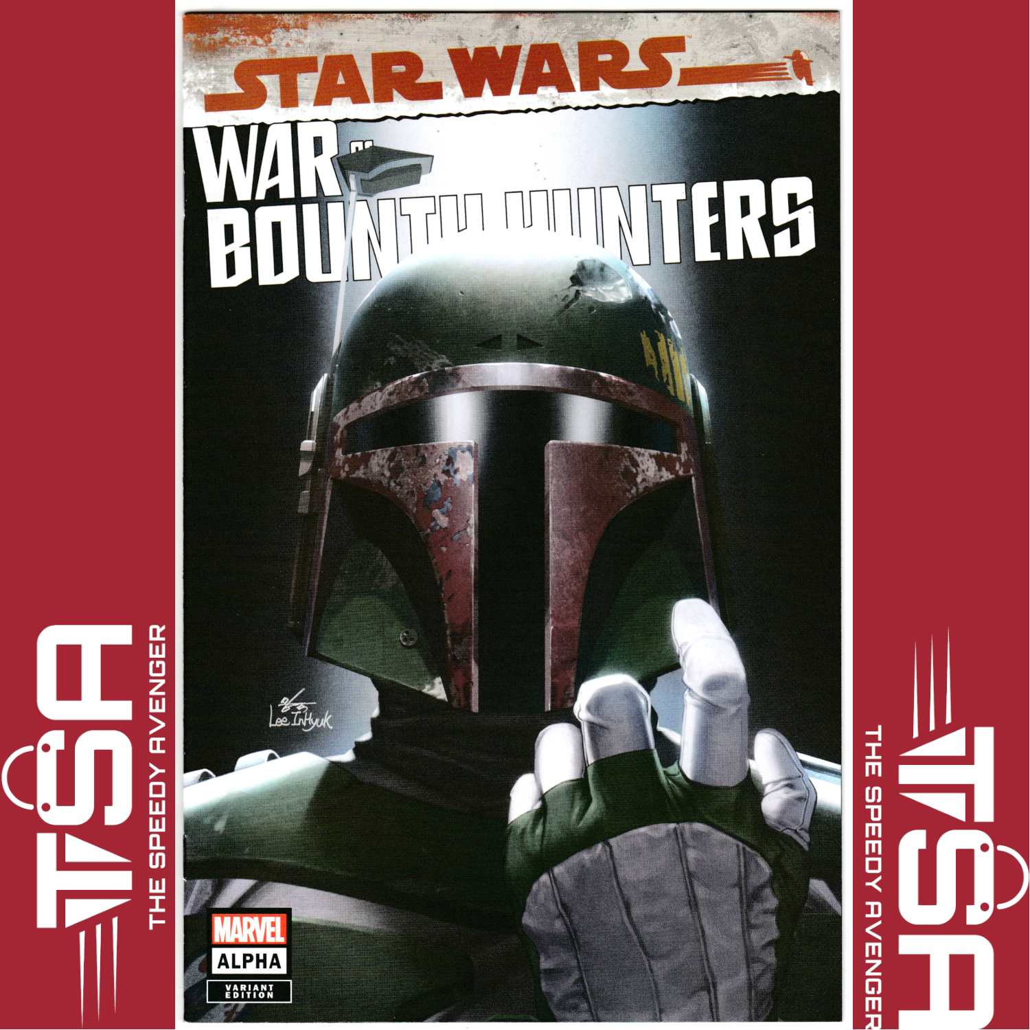 STAR WARS WAR OF THE BOUNTY HUNTERS ALPHA #1 InHyuk Lee Trade Variant 2021