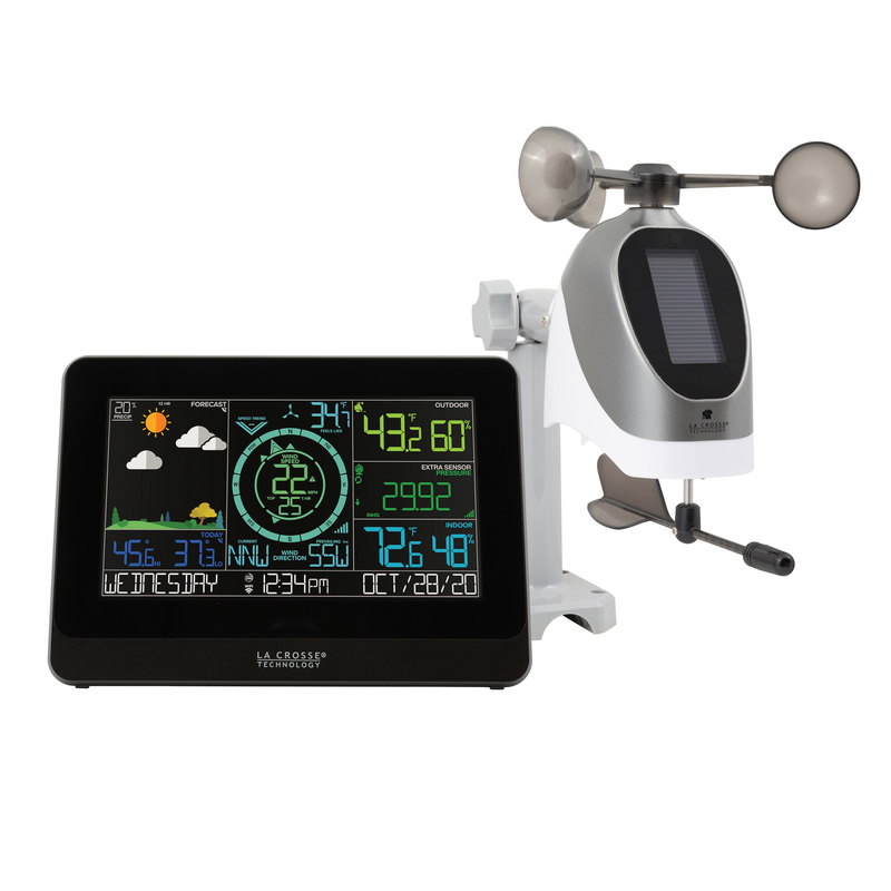 La Crosse Wind and Weather Station, Wi-Fi, Accurate Breeze Pro 3.0 Sensor, NEW