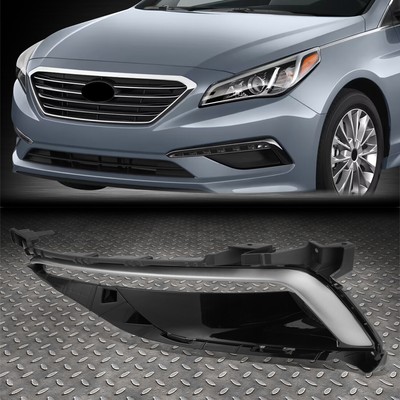 Для 15-17 Sonata OE Style Черный с рамкой противотуманной фары Auto Cruise со стороны водителя