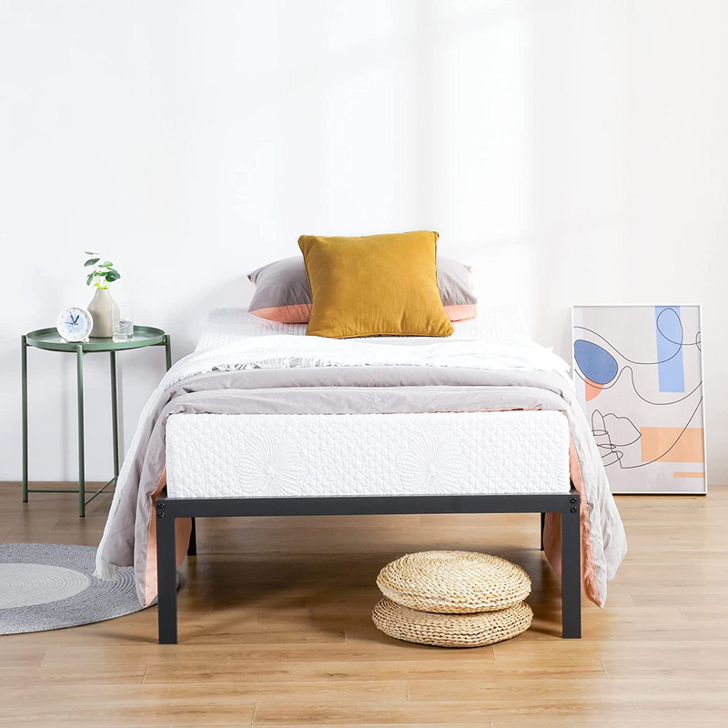 Primasleep 14 Inch Dura Supprot Platform Steel Bed Frame/ Holding Mattress Struc
