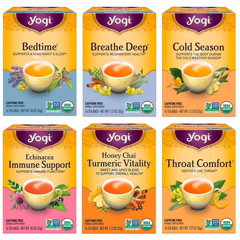 - Get Well Variety Pack Sampler (6 Pack) - Herbal Teas For C