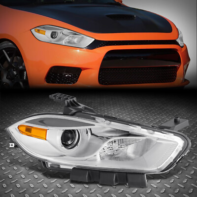 Для 13-16 Dodge Dart OE Style Правая фара проектора со стороны пассажира Хромированная
