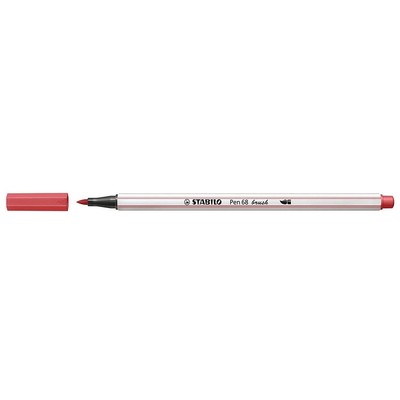 STABILO Pen 68 Brush Pens Set of 3 Terracotta Red