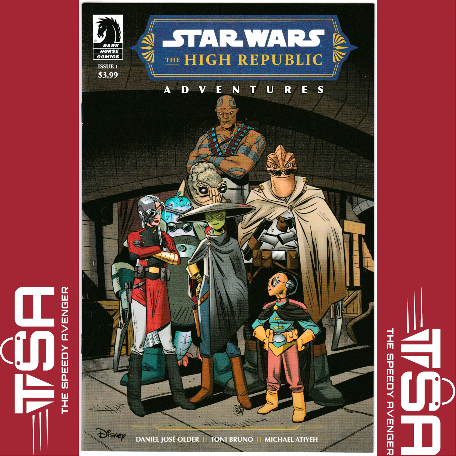 STAR WARS HIGH REPUBLIC ADVENTURES #1 (Vol 2 2022) Toni Bruno 🗝️ KEY FIRST APPS