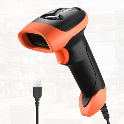 Handheld USB 1D 2D Barcode Scanner Reader for Computers, NetumScan Handheld W...